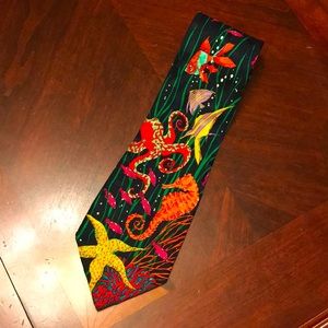Rossetti silk tie